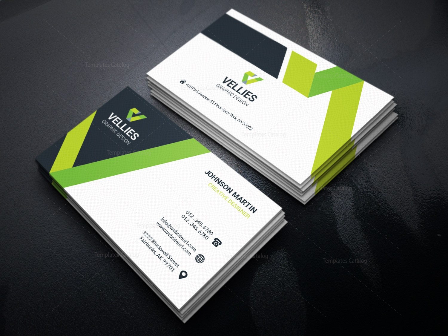 Classy Business Card Design - Templates Engine | High Quality Templates ...